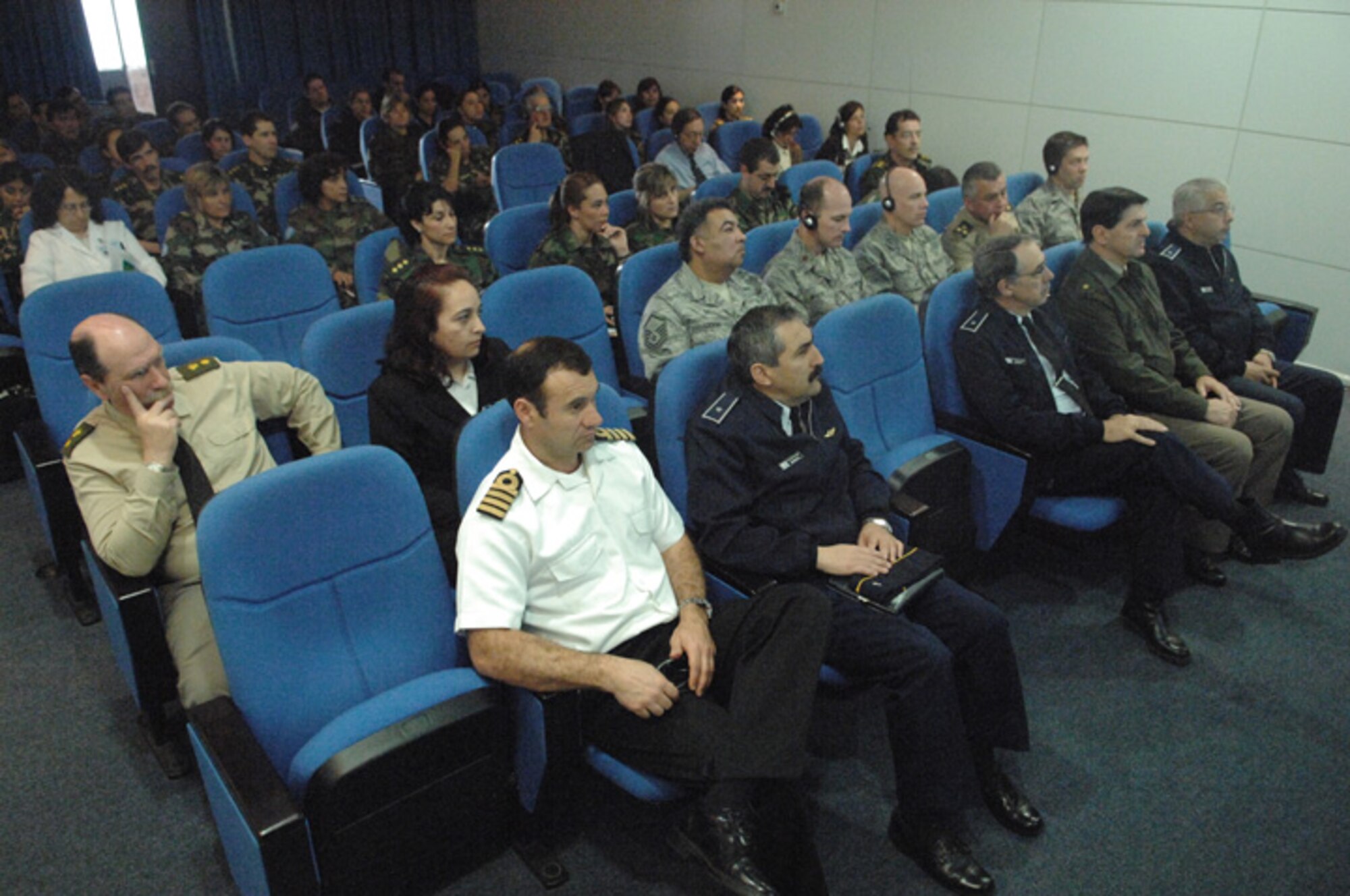 during Operation Southern Partner, Nov., 3, 2008. OSP is an in-depth, two-week subject matter exchange emphasizing partnership, cooperation and sharing of information with partner nation Air Forces in Latin America. 
(U.S. Air Force Photo by TSgt Roy Santana, Released)