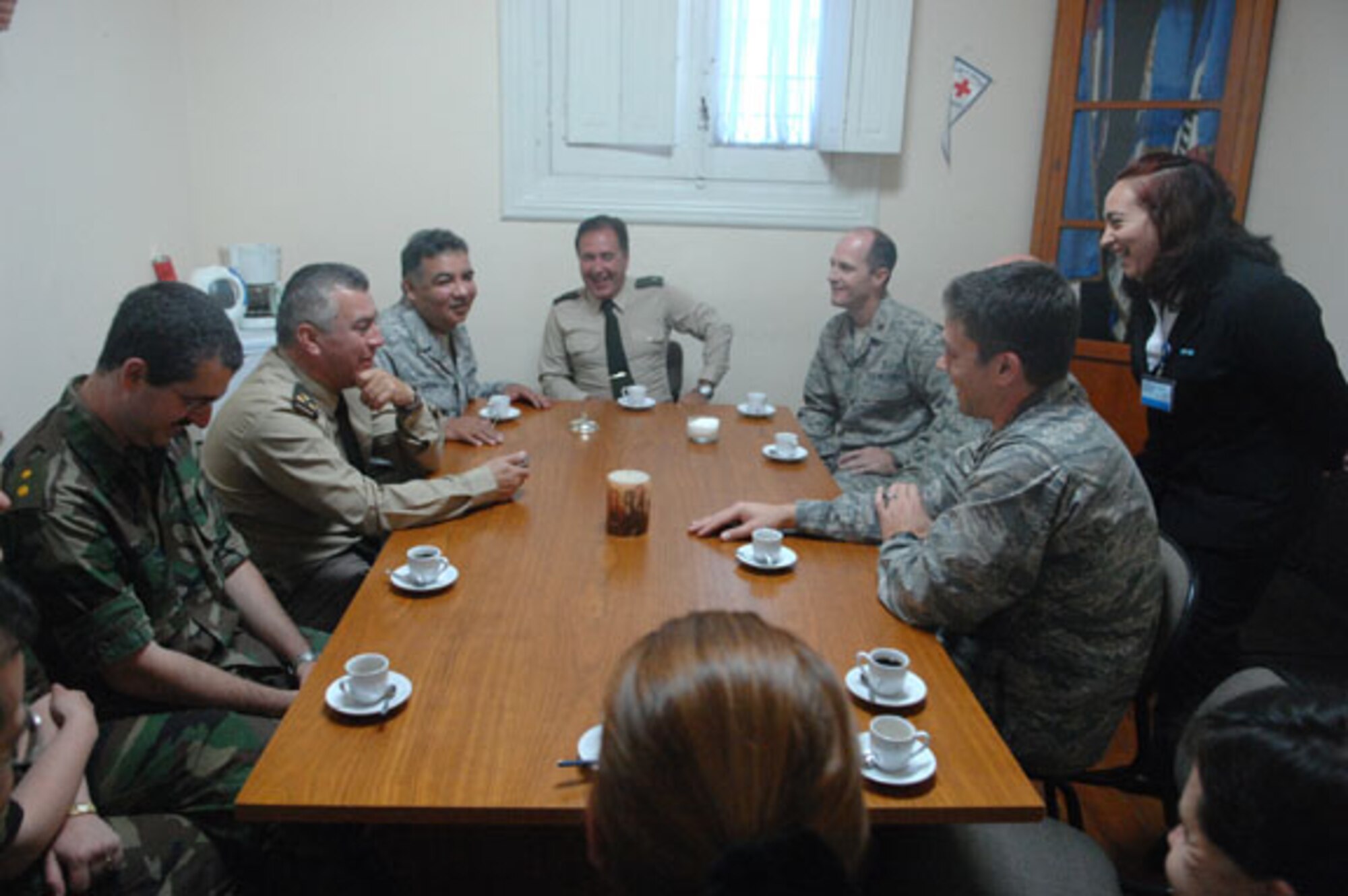 during Operation Southern Partner, Nov., 3, 2008. OSP is an in-depth, two-week subject matter exchange emphasizing partnership, cooperation and sharing of information with partner nation Air Forces in Latin America. 
(U.S. Air Force Photo by TSgt Roy Santana, Released)