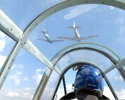 10/31/2008- Tora! Tora! Tora! performs during the AirFest 2008 practice at Lackland Air Force Base, Texas. (USAF photo by Alan Boedeker)