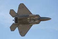 11/02/2008 - The F-22 Raptor displays an internal weapons bay during AirFest 2008 at Lackland Air Force Base, Texas. (USAF photo by Penny Lindley)  