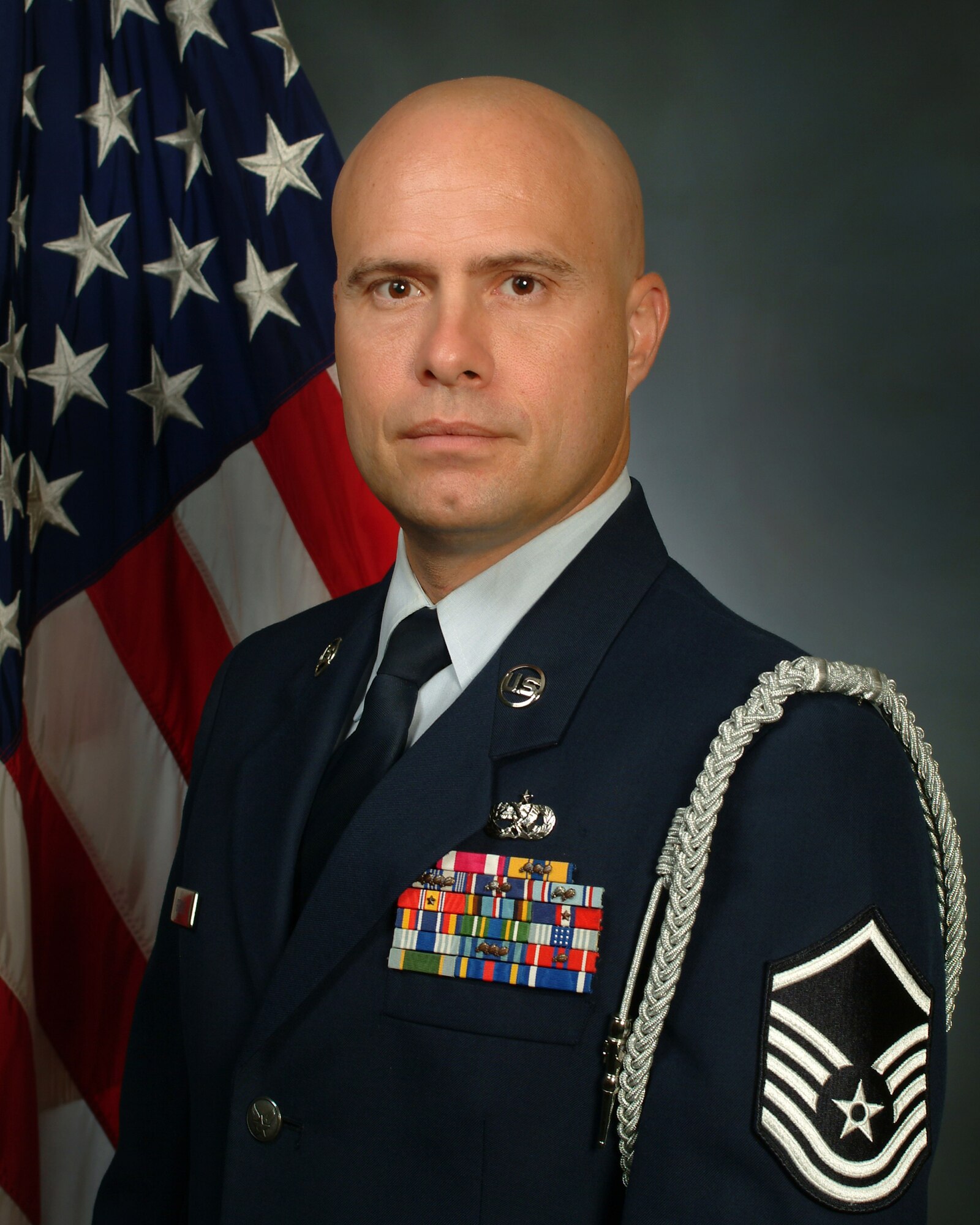 Master Sgt. Jeffery Gombos was named AFMC Enlisted Aide of the Year in the senior enlisted aide category. Courtesy photo 