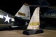 DAYTON, Ohio -- Recovered from the crash site and obtained by the museum, the actual vertical fin of Republic P-47D "Fiery Ginger IV" is on display in the World War II Gallery at the National Museum of the United States Air Force. (U.S. Air Force photo)