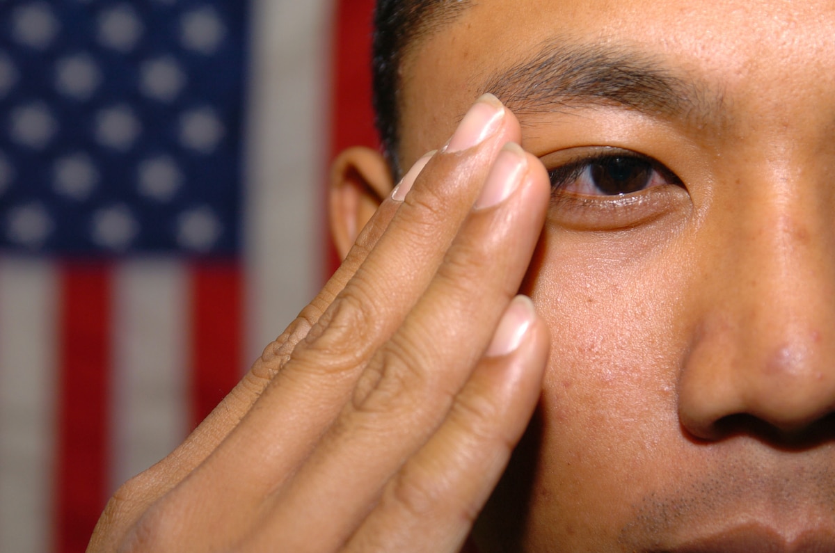 Veterans, Active Duty Not In Uniform, Can Salute Flag During National ...