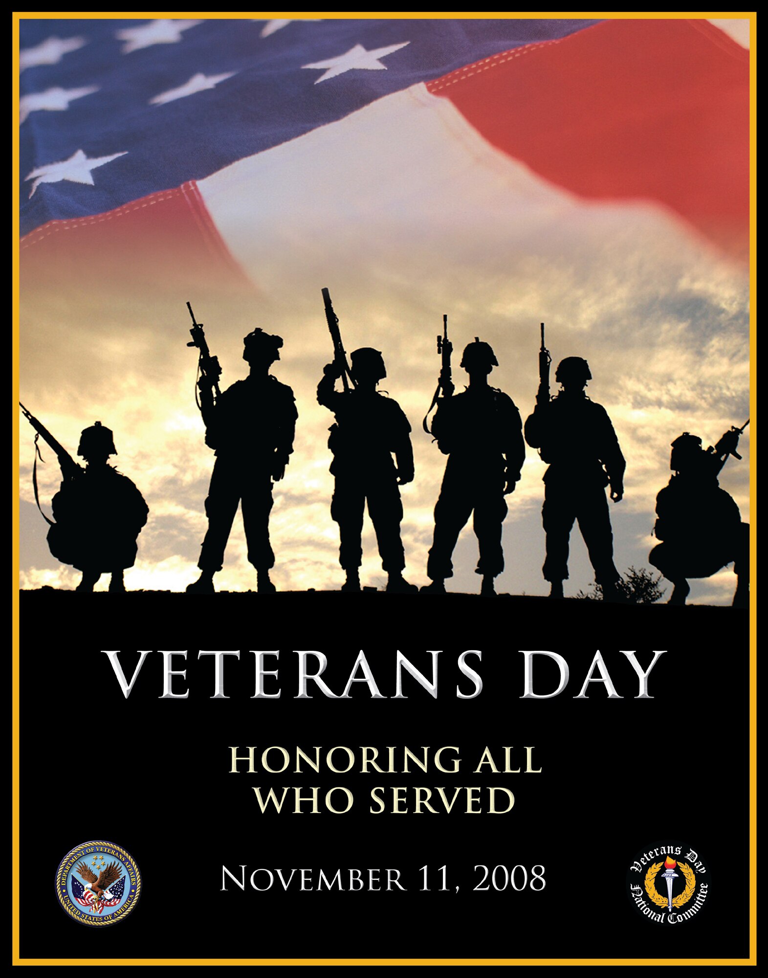 Veterans Day 20008 (photo illustration courtesy U.S. Department of Veterans Affairs)