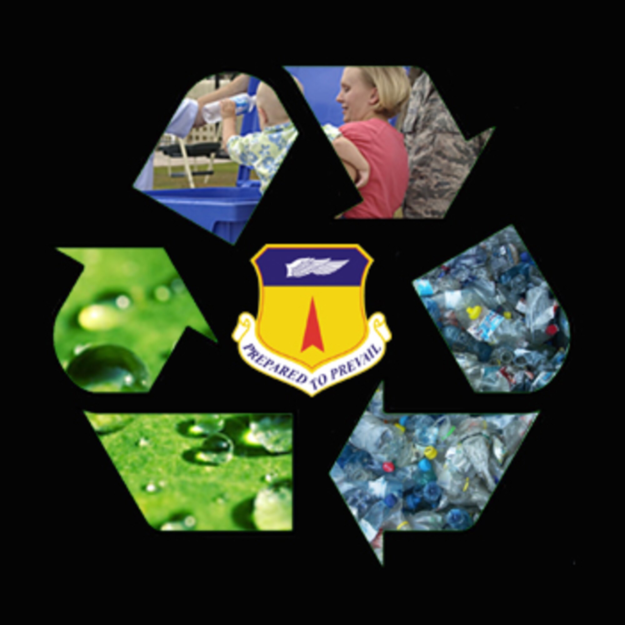 Six months after the 96-gallon totes were put into base housing, the number of participants recycling on base is still increasing.

Recycling Tips: 

Do: Rinse containers (labels may remain on) and keep items for recycling separate from garbage 
Don't: Recycle any item contaminated with food 

Do: Recycle clear, brown, green, or blue glass such as juice bottles, beer and wine bottles, mayonnaise jars, and baby food jars 
Don't: Recycle light bulbs, crystal, coffee mugs, ovenware, clay flowerpots, or plates 

Do: Recycle aluminum cans that hold soda, soup, juice or vegetables, and aluminum foil not contaminated by food 
Don't: Recycle aerosol cans, steel cans, or aluminum foil or pie plates contaminated by food 

Do: Recycle all mixed office paper and newspaper 
Don't: Recycle any paper with adhesive (e.g., sticky notes), paper towels, or paper napkins 

Do: Recycle cardboard (PCS moving boxes, cereal boxes, shoe boxes, paper boxes, detergent boxes) and grocery bags 
Don't: Recycle any cardboard that is saturated with water or is contaminated by food or oil
