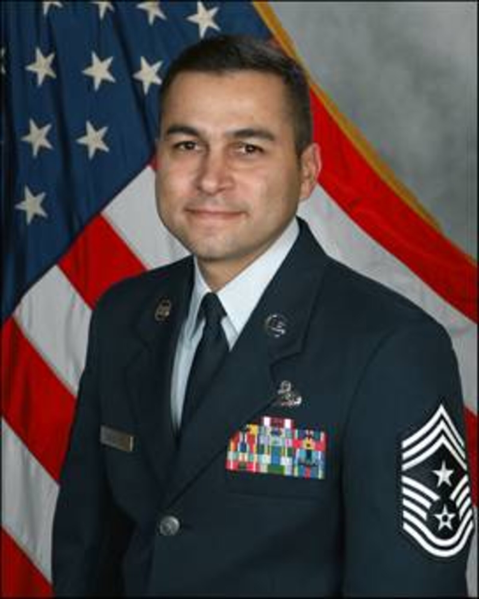 Chief Master Sgt. Ruben Gonzalez, 71st Flying Training Wing command chief