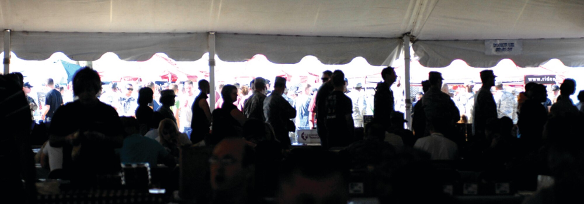 Joanne Perkins, 56th Services Squadron marketing and publicity director, estimated that more than 3,500 people attended the event.  (U.S. Air Force photo/ Deborah Silliman-Wolfe.)