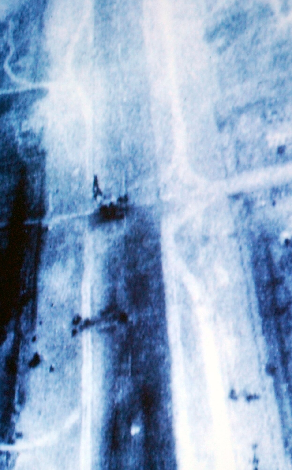 This photo shows the C-123 Provider (center) flown by retired Col. Joe Jackson, a Medal of Honor winner from the Vietnam War, on the day he earned the medal on May 12, 1968 in Vietnam. Colonel Jackson is the only living air mobility Medal of Honor recipient. On that day, Mother's Day, Colonel Jackson successfully evacuated a three-man combat control team from a forward operating base in Vietnam that was under heavy enemy fire.  Colonel Jackson showed this photo in a presentation entitled "Medal of Honor Flight" at the 2008 Airlift/Tanker Association convention in Anaheim, Calif.  (U.S. Air Force Photo/Tech. Sgt. Scott T. Sturkol)