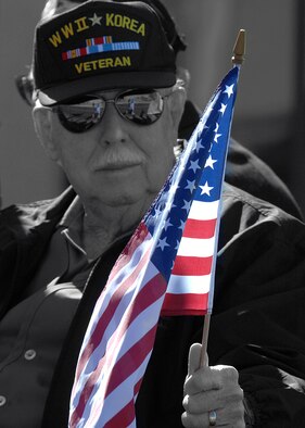 In 1954, President Dwight D. Eisenhower signed a bill proclaming Nov. 11 as Veterans Day and called upon Americans everywhere to devote themselves to the casue of peace. The city of Alamogordo, N.M., recognized Veterans Day by having a Vetreans Day parade, Nov. 8, to honor America's fallen heroes, veterans and members who continue to serve. The Veterans Day National Ceremony is held Nov. 11 each year at Arlington National Cemetery.(U.S. Air Force photo illustration/ Senior Airman Anthony Nelson)