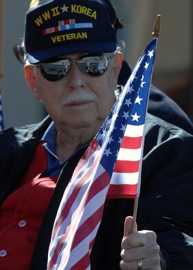 In 1954, President Dwight D. Eisenhower signed a bill proclaming Nov. 11 as Veterans Day and called upon Americans everywhere to devote themselves to the casue of peace. The city of Alamogordo, N.M., recognized Veterans Day by having a Vetreans Day parade, Nov. 8, to honor America's fallen heroes, veterans and members who continue to serve. The Veterans Day National Ceremony is held Nov. 11 each year at Arlington National Cemetery.(U.S. Air Force photo/ Senior Airman Anthony Nelson)