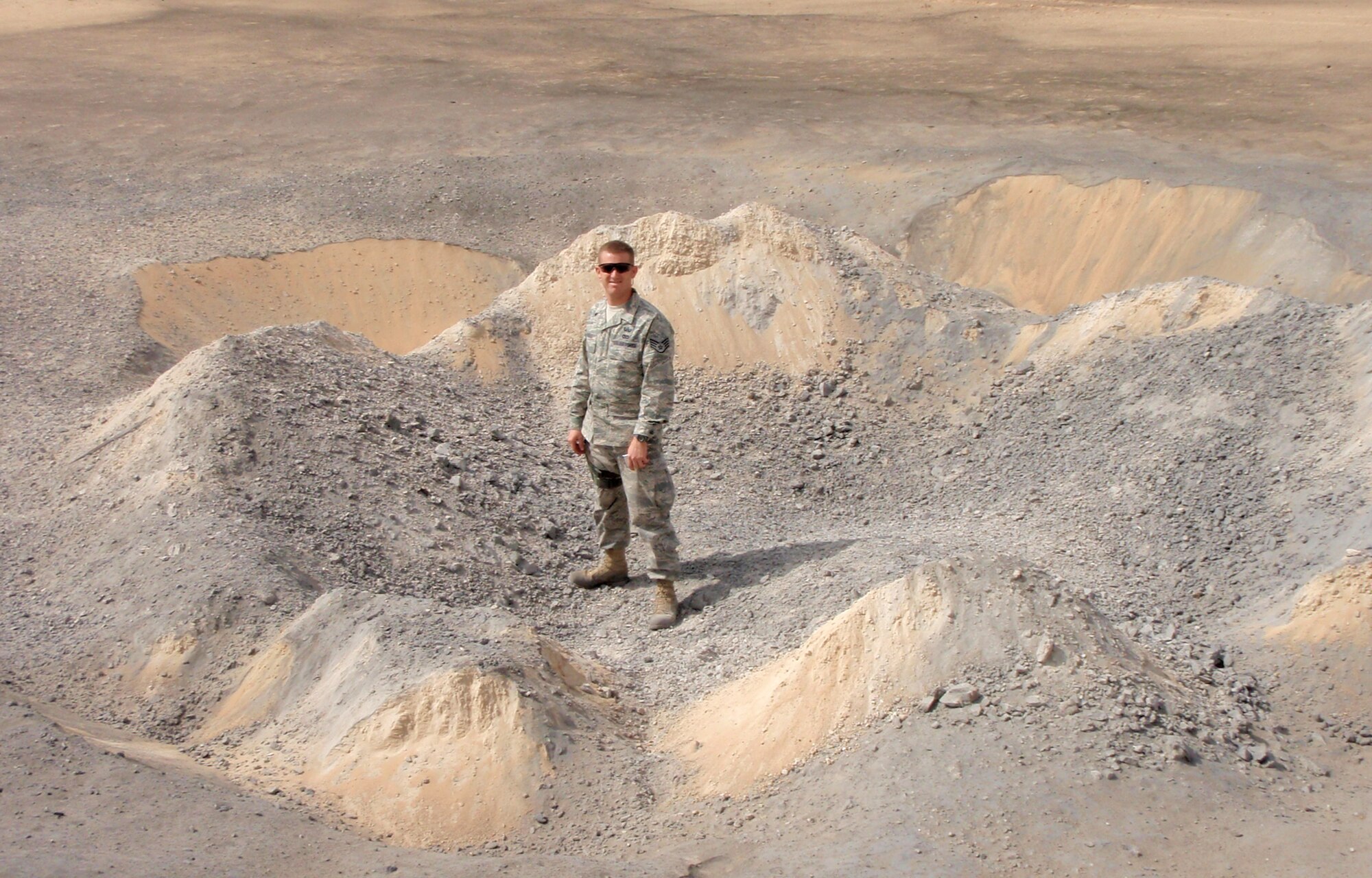 SOUTHWEST ASIA --Staff Sgt. Erik James Nadeau (U.S. Air Force courtesy photo)