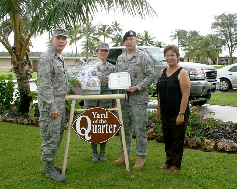 Tech. Sgt. George and Vanessa Bibb, 736th Security Forces
1553-A Coconut Lane 
(Courtesy photo)