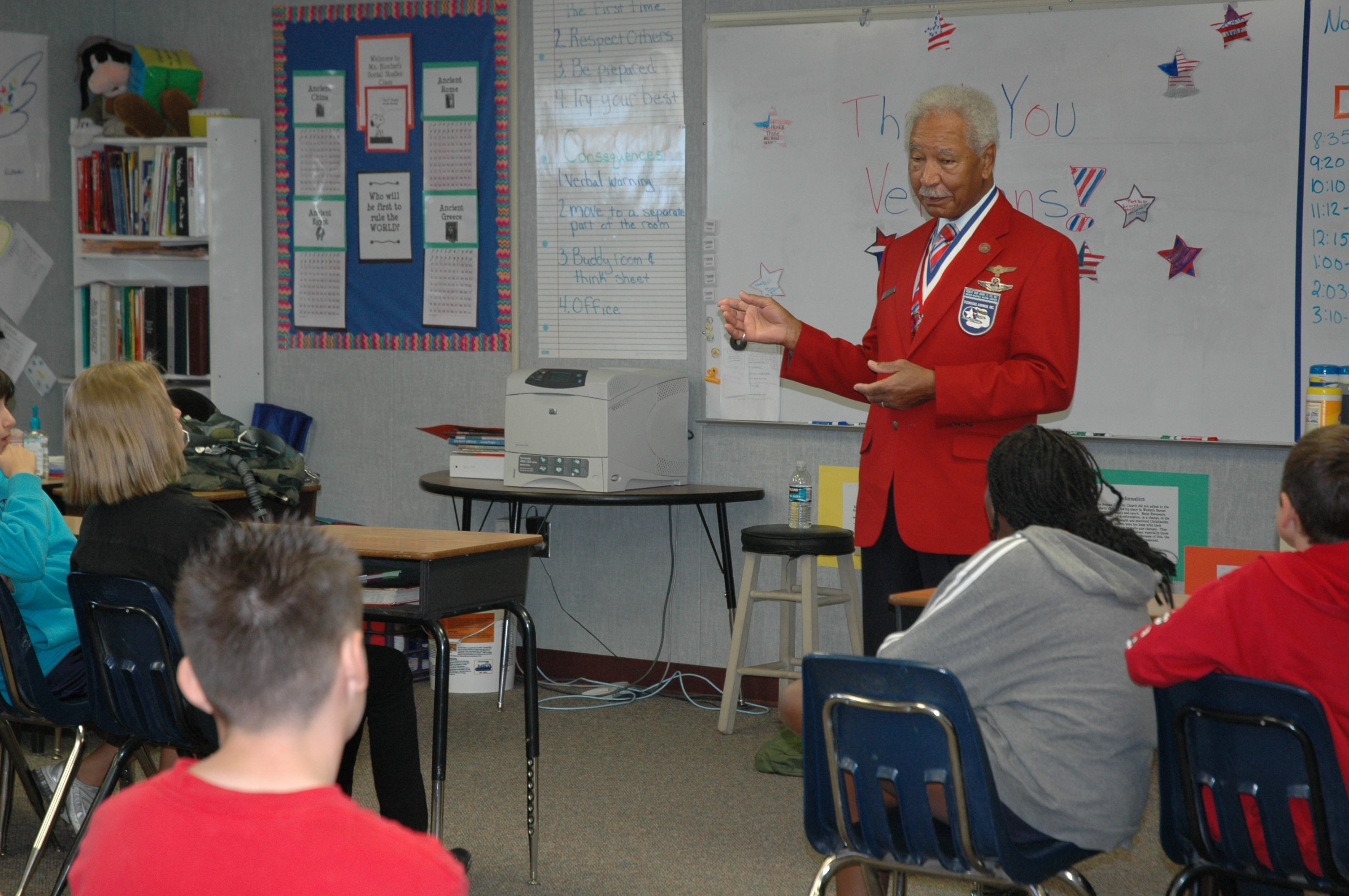 Veterans Take Center Stage