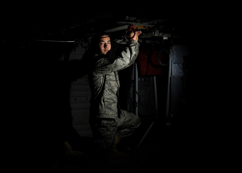 MOODY AIR FORCE BASE, Ga. -- Airman 1st Class Richard Blue is Warrior of the Week. (U.S. Air Force photo by Senior Airman Brittany Barker)