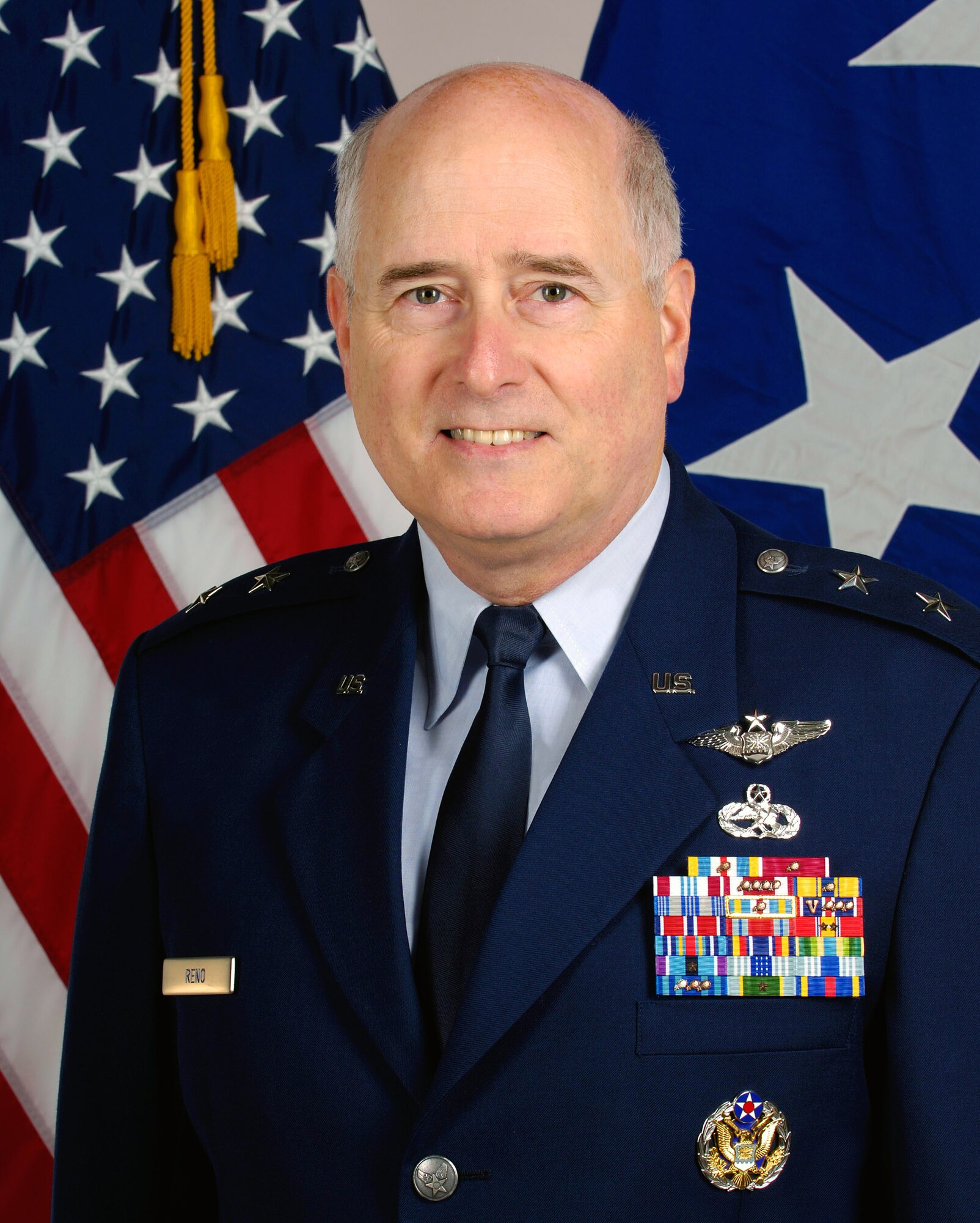 Maj. Gen. Loren M. Reno has been confirmed by the Senate for appointment to the grade of lieutenant general with assignment as deputy chief of staff, Logistics, Installations and Mission Support, Headquarters U.S. Air Force, Pentagon, Washington, D.C. General Reno is currently serving as commander, Oklahoma City Air Logistics Center, here. General Reno was promoted to major general in December 2004 and took command of the ALC in May 2007.
