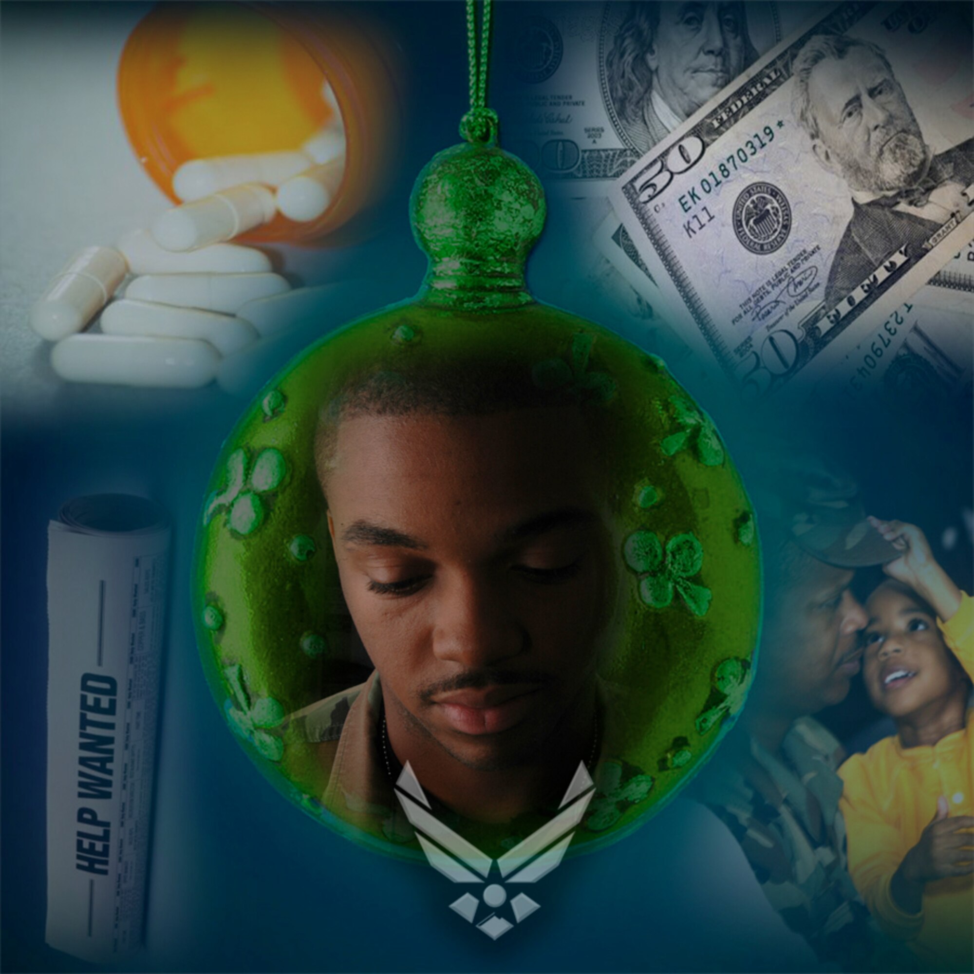 Help friends and family defeat the "Holiday Blues" by being a good Wingman.