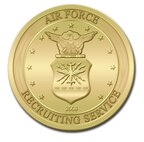 Air Force Recruiting Service (AFRS) shield (stylized). Illustration by Tech. Sgt. Paul Flipse. Image is 6x6 inches @ 300 ppi. Department of Defense and Military Seals are protected by law from unauthorized use.These seals may NOT be used for non-official purposes. For additional information contact the appropriate proponent.
