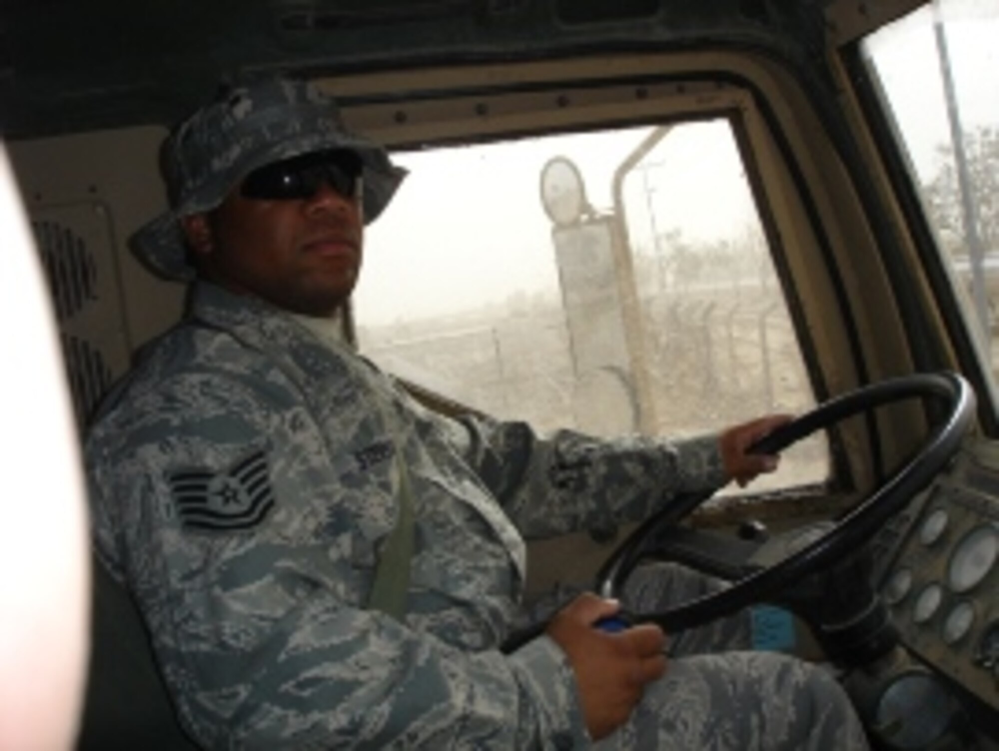 CAMP TAJI, Iraq - Tech. Sgt. Greer W. P. Stevenson Jr., is currently deployed from Langley. He said the highlight of his tour was being able to work with the Iraqi’s and to understand their plight and assist in their rebirth.  (Courtesy photo)