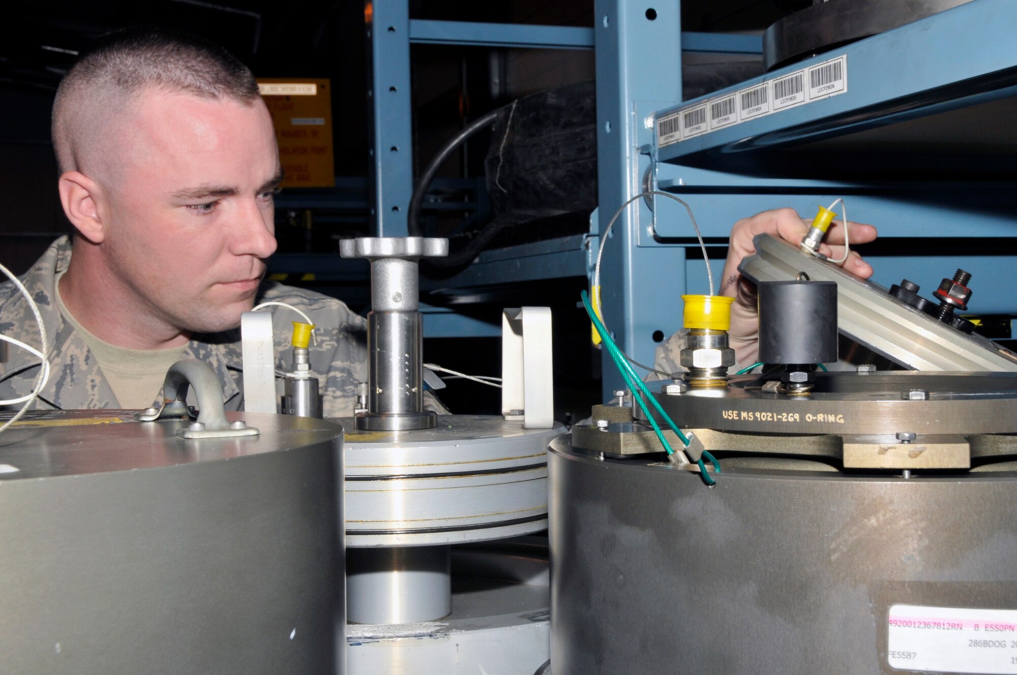 Tech. Sgt. Brian Parker, 48th Component Maintenance Squadron assistant support section chief, was nominated for the Liberty spotlight by his chain of command because he practices the Air Force core value of "Service Before Self."