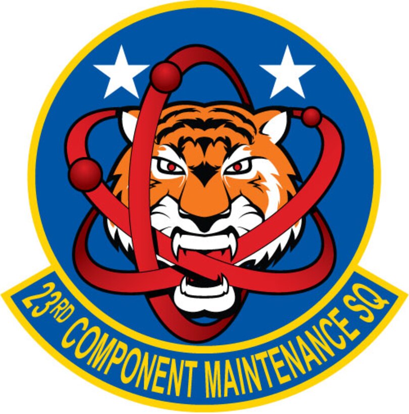 23rd Component Maintenance Squadron patch
