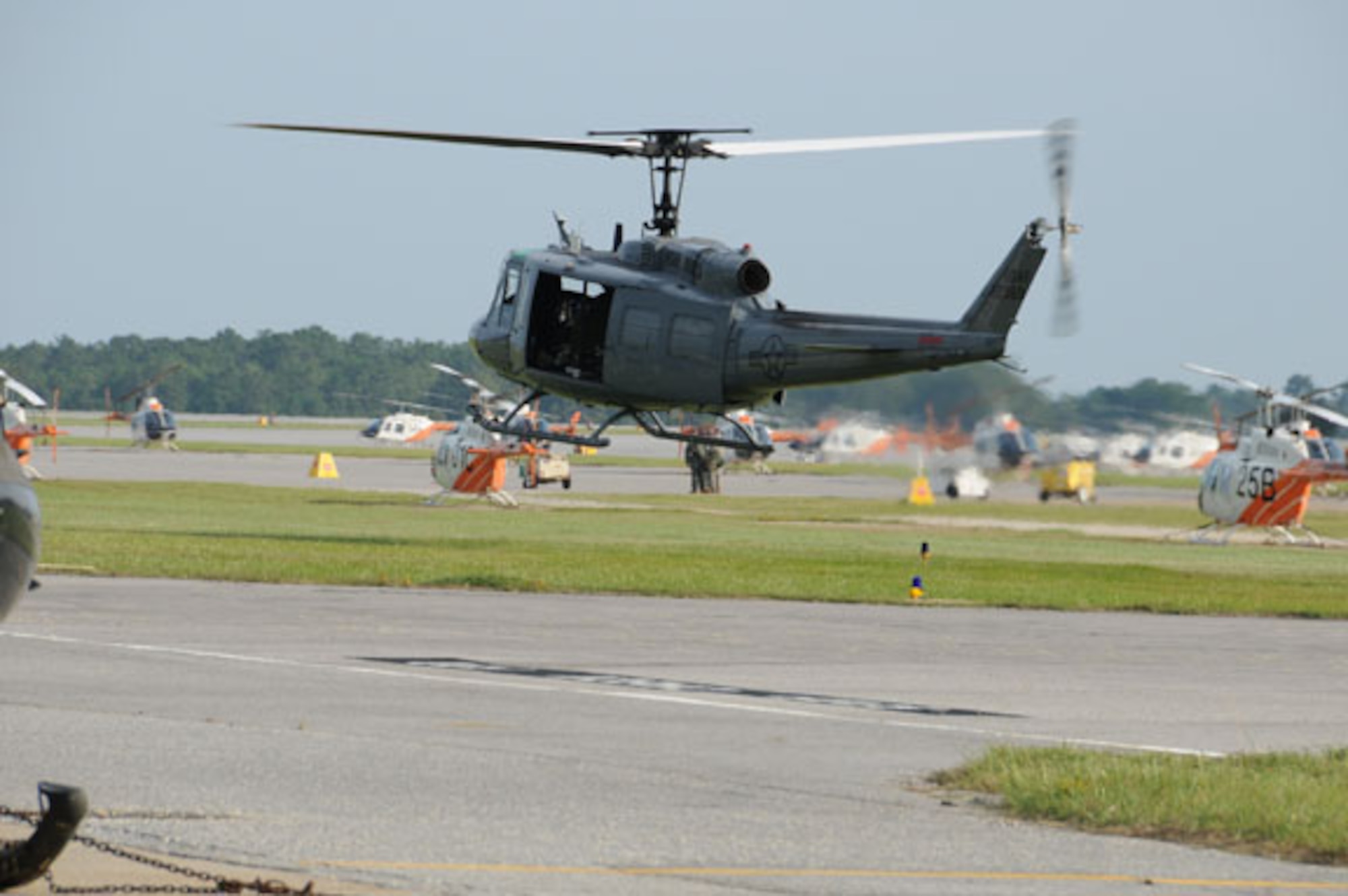 The Vietnam-era UH-1H helicopters are being converted into brand new TH-1H helicopters. The UH-1Hs are stripped down, cleaned and then built back up with brand new structural and dynamic parts, an upgraded engine and a glass cockpit that includes state of the art avionics. Courtesy photo