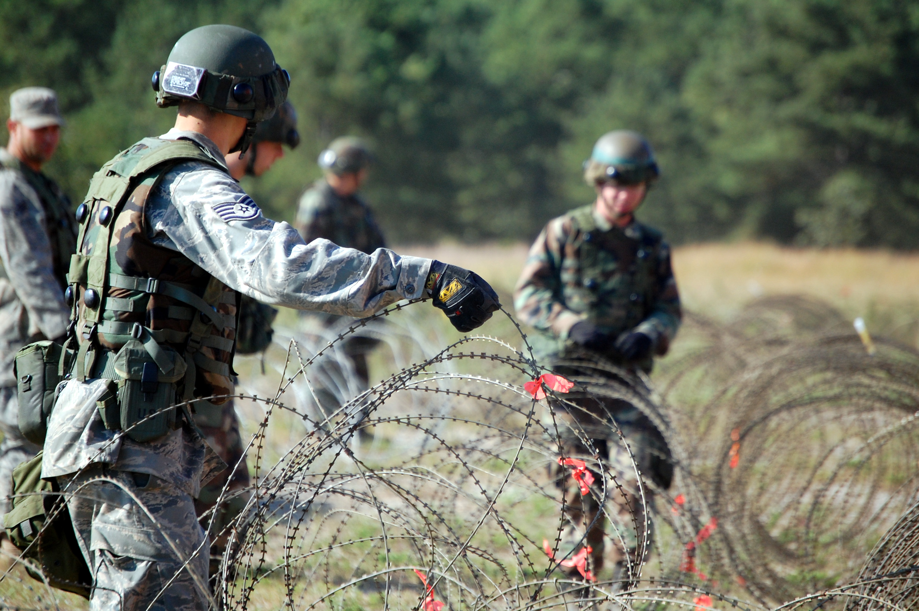 Operations for Air Force Exercise Eagle Flag 086