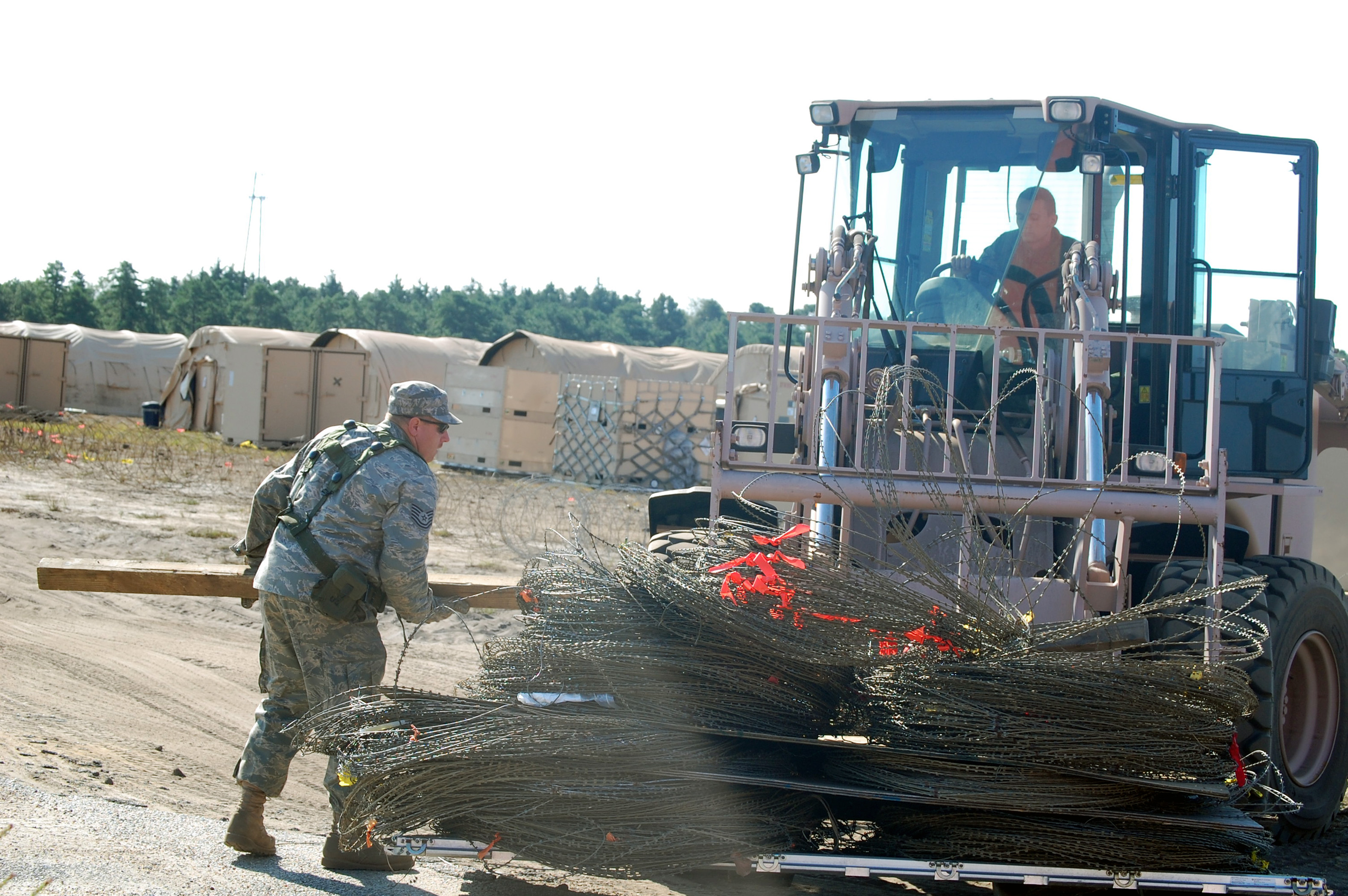Operations for Air Force Exercise Eagle Flag 086