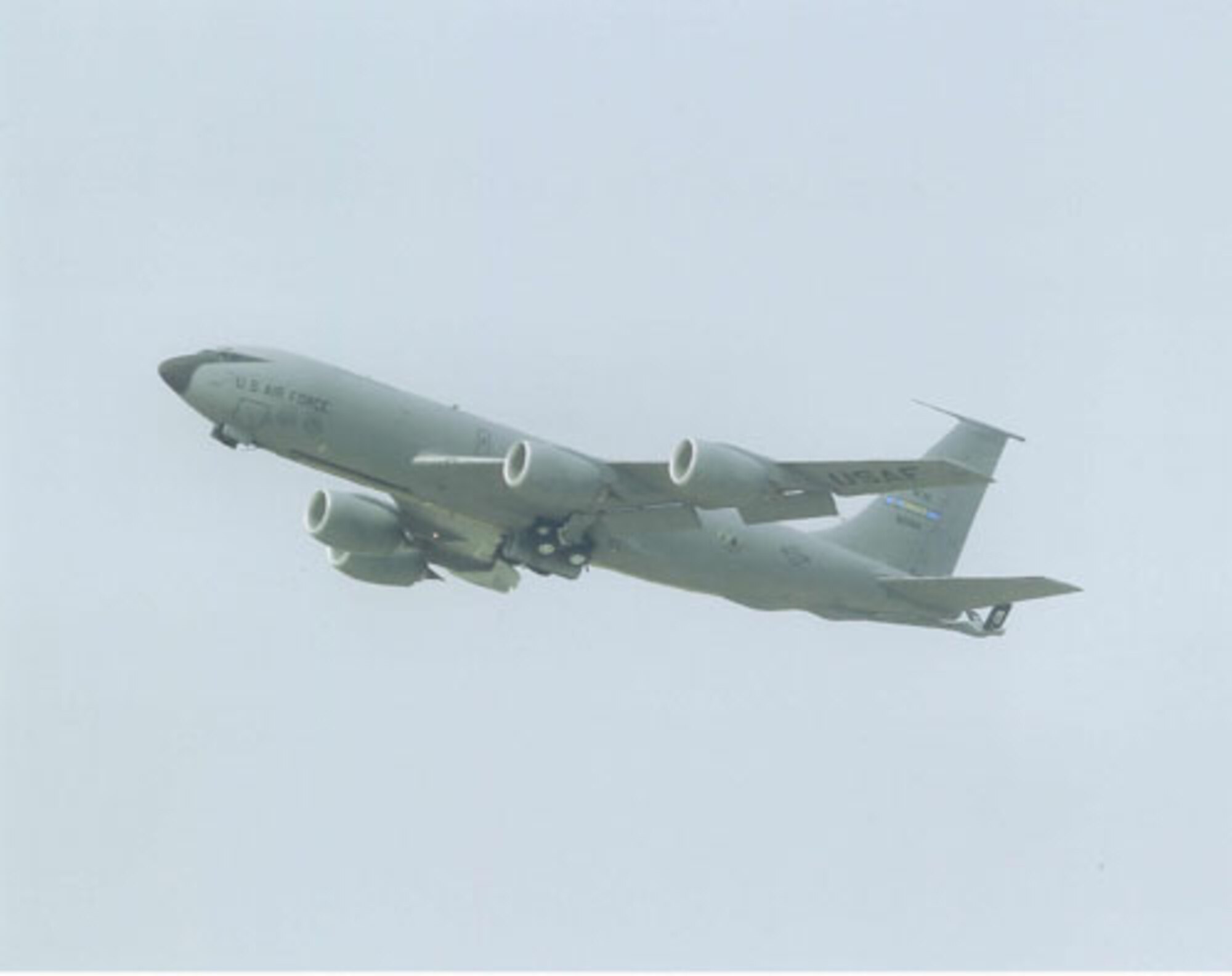 A KC-135R Stratotanker aircraft flown by the 507th Air Refueling Wing, Air Force Reserve Command.