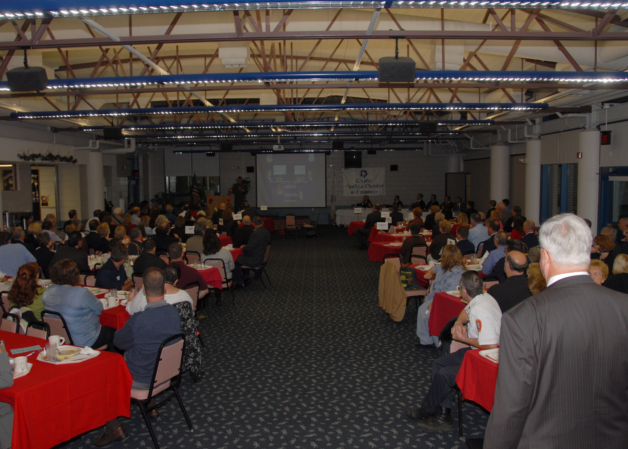 Barnes Air National Guard Base is currently the 3rd largest employer in Westfield, and its payroll annually exceeds that of 95% of the business within a 30 mile radius, it is a strong contributor to the Western Massachusetts tax base, and a long-time member of the Westfield Chamber of Commerce. 
