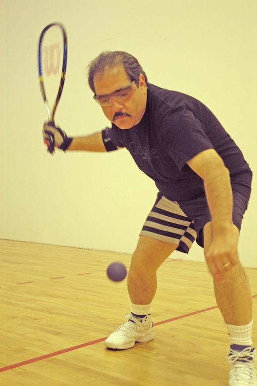 Racquetball Serves Double Purpose For Schriever Contractor > Schriever  Space Force Base (Archived) > Features