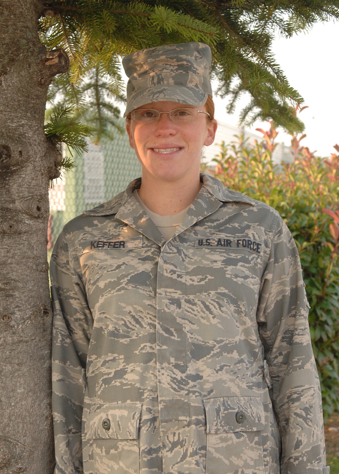 Senior Airman Abby Keffer from the 603rd Air Control Squadron is the 2007 Air Force Outstanding Aerospace Control and Warning System Operator Airman of the Year. Airman Keffer is one of three enlisted Airmen in her specialty to receive this award in 2007 which recognizes the many contributions made to the Air Force and their dedication to supporting the effective application of air and space power. (U.S. Air Force photo/Senior Airman Taylor L. Marr)