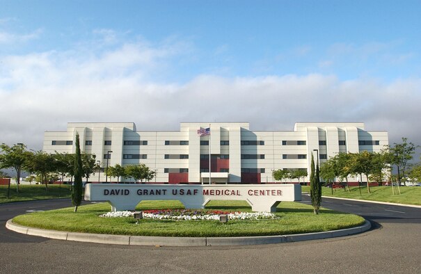 TRAVIS AIR FORCE BASE, Calif. -- The David Grant USAF Medical Center is the first organization in Air Mobility Command and only the second medical center in the Department of Defense to achieve VPP STAR status. Less than ten hospitals in all 50 states have been awarded VPP STAR status for excellence in safety and health. (USAF photo)