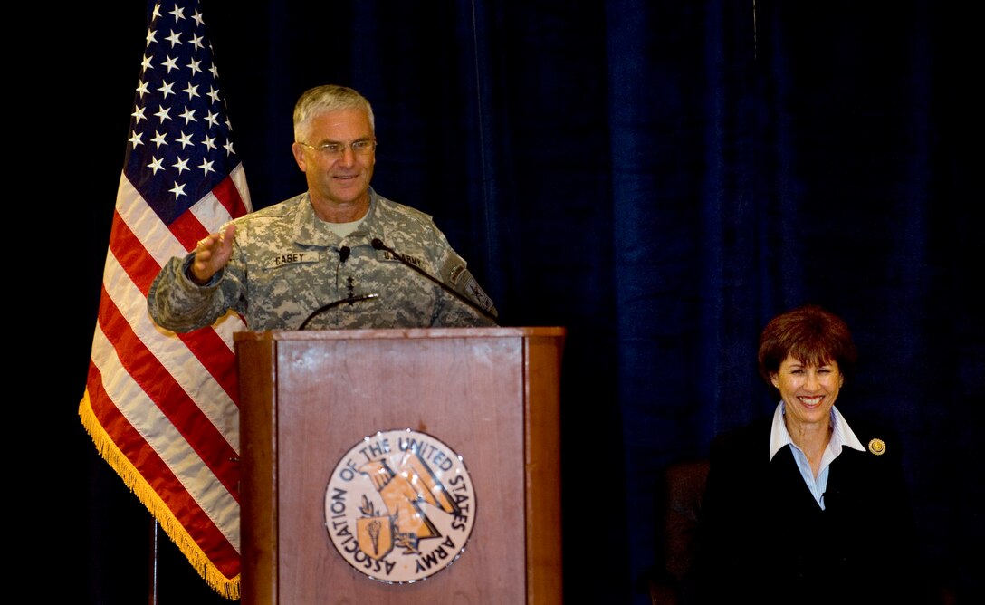 Chief Of Staff Of The Army Gen George W Casey Jr And His Wife
