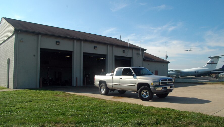 The 512th Fire Protection Flight is moving out of Fire Station 2, Building 1320, this week. The flight will temporarily be housed at Fire Station 1 while their building undergoes a $1.4 million interior renovation, which should take about a year to complete. (U.S. Air Force photo/Capt. Marnee A.C. Losurdo)