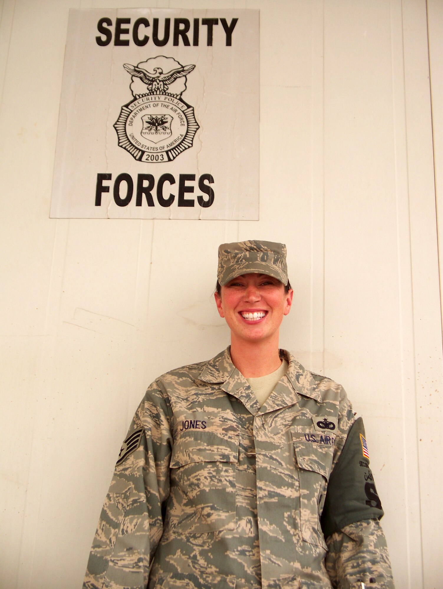 SOUTHWEST ASIA -- Staff Sgt. Wendy Jones (U.S. Air Force courtesy photo)