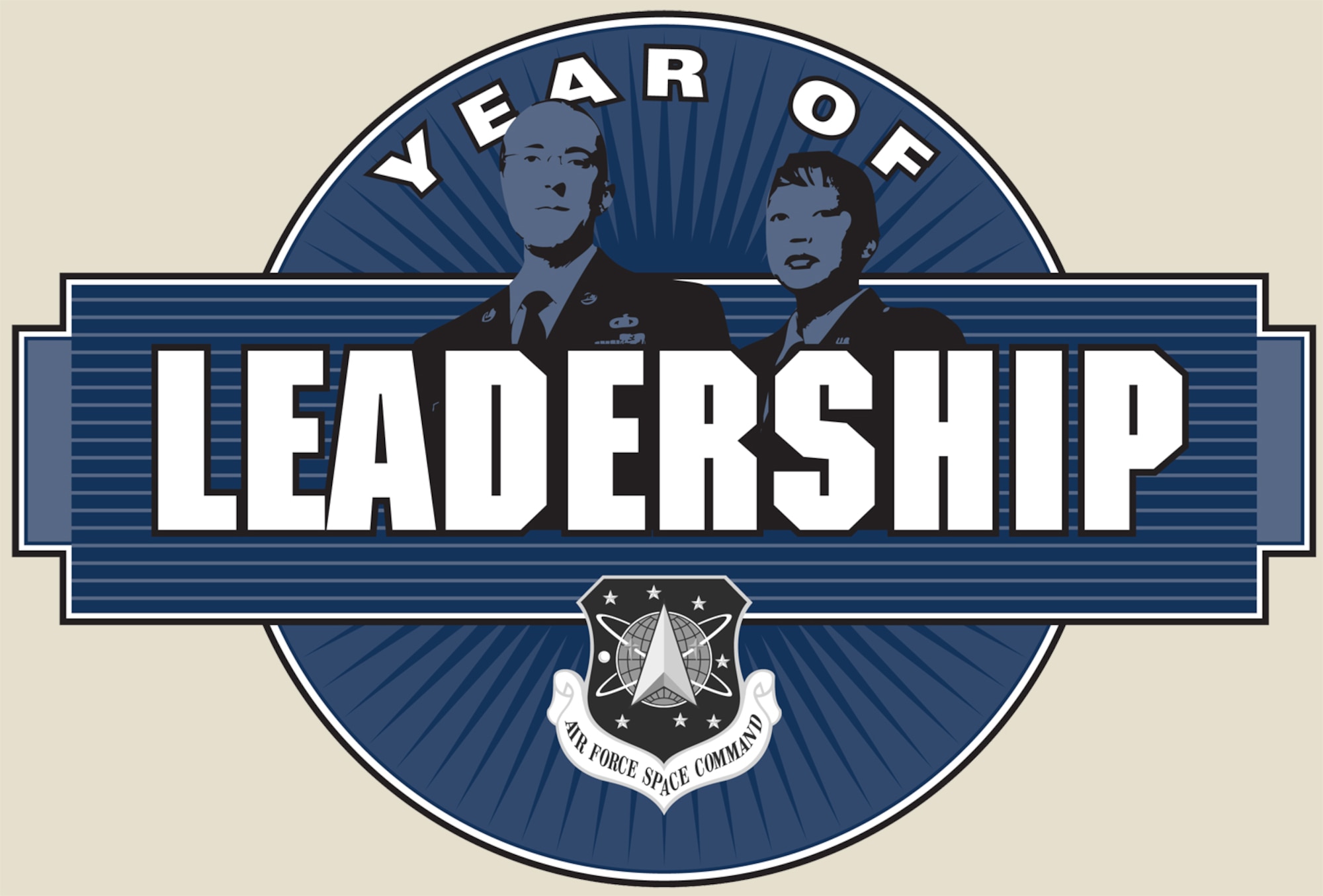 The "Year of Leadership" takes place from September 2008 to August 2009. (U.S. Air Force graphic)