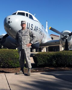 Chief Master Sgt. Max Grindstaff (U.S. Air Force photo by Rich McFadden)