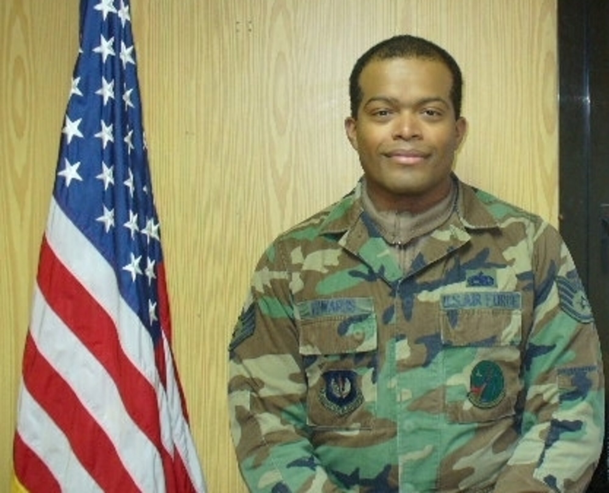 SPANGDAHLEM AIR BASE, Germany -- A memorial service was held Oct. 8 at the 52nd Fighter Wing Chapel at Spangdahlem Air Base in memoriam of Tech. Sgt. Clayton D. Edwards of the 52nd Equipment Maintenance Squadron.  He is pictured here as a Staff Sgt. (Courtesy photo)  