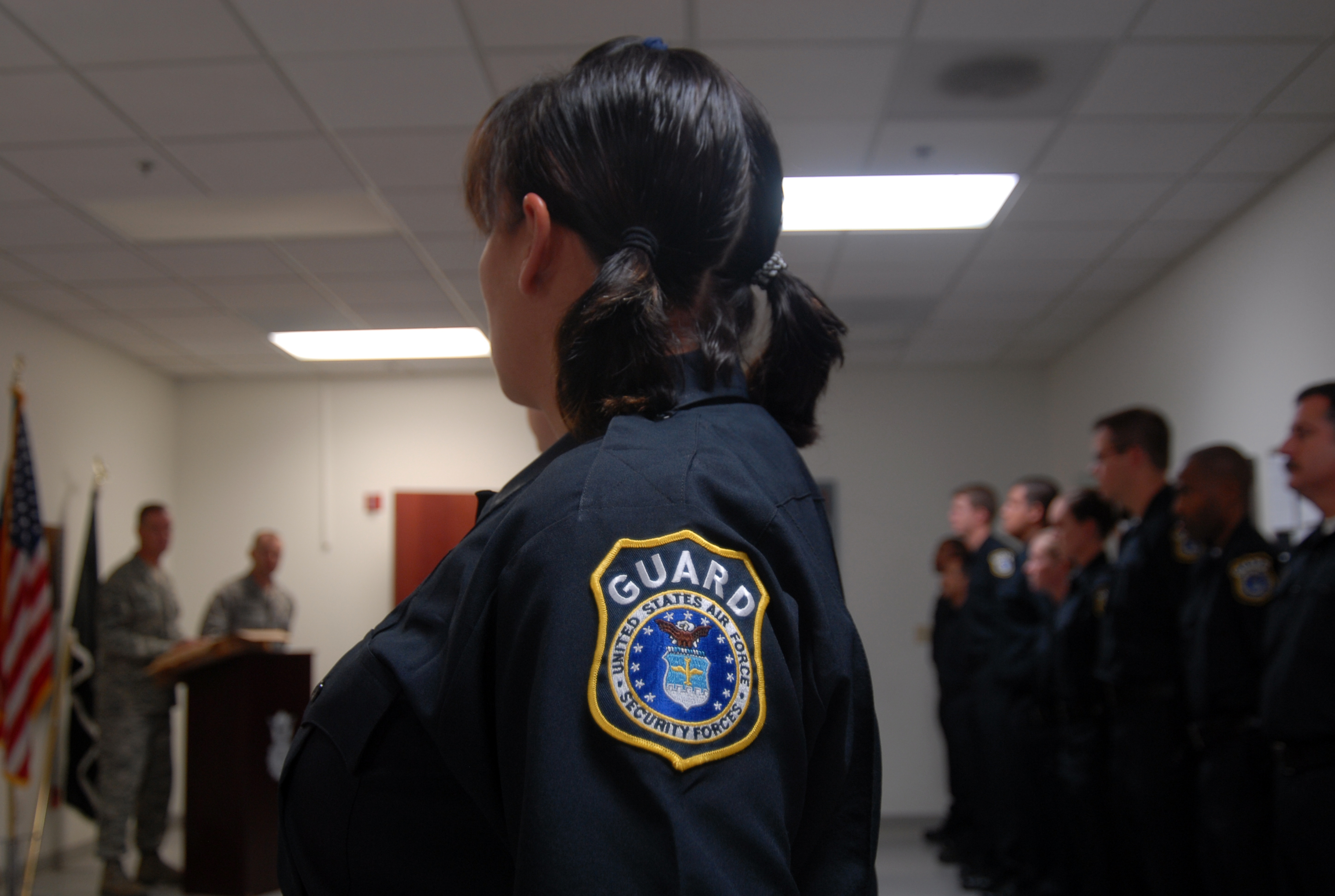 95th Sfs Welcomes First Batch Of New Civilian Police Force