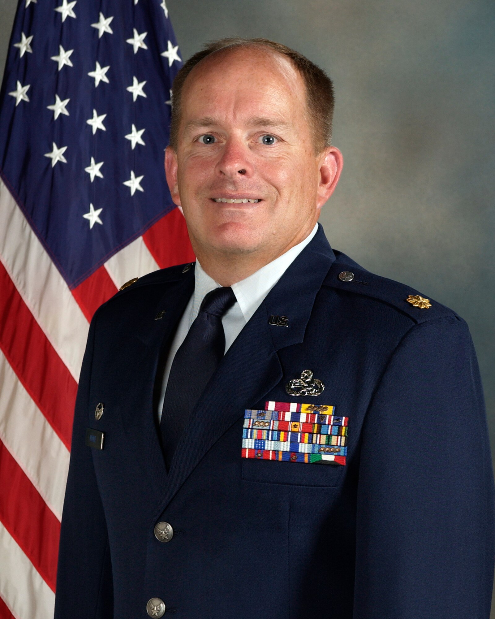 Maj. Robert Moore, 92nd Aircraft Maintenance Squadron commander