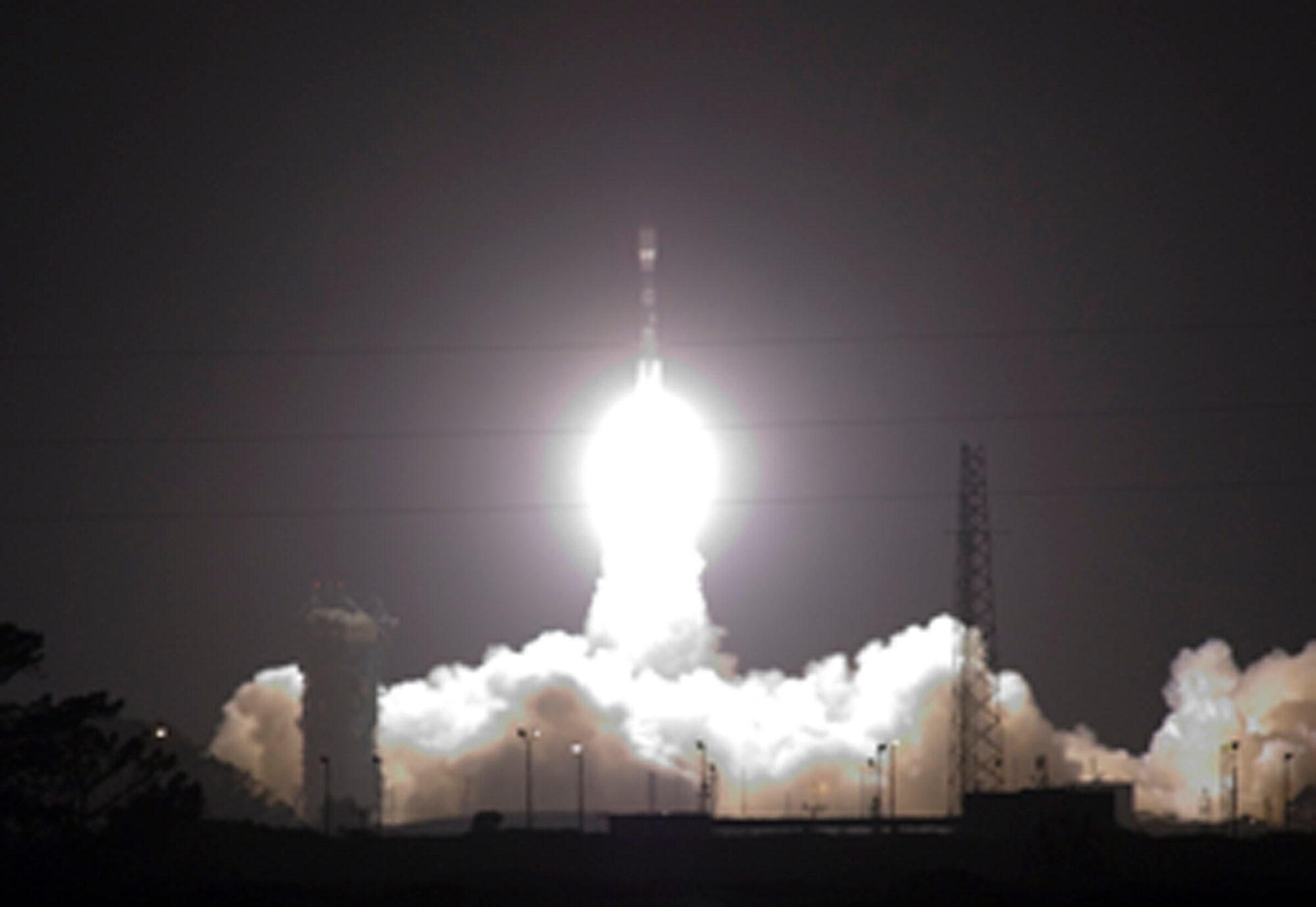 VANDENBERG AIR FORCE BASE, Calif. -- A Delta II is scheduled to launch from Vandenberg Oct. 24. The Rocket will be carrying an Italian based Cosmo satellite. (Courtesy photo) 