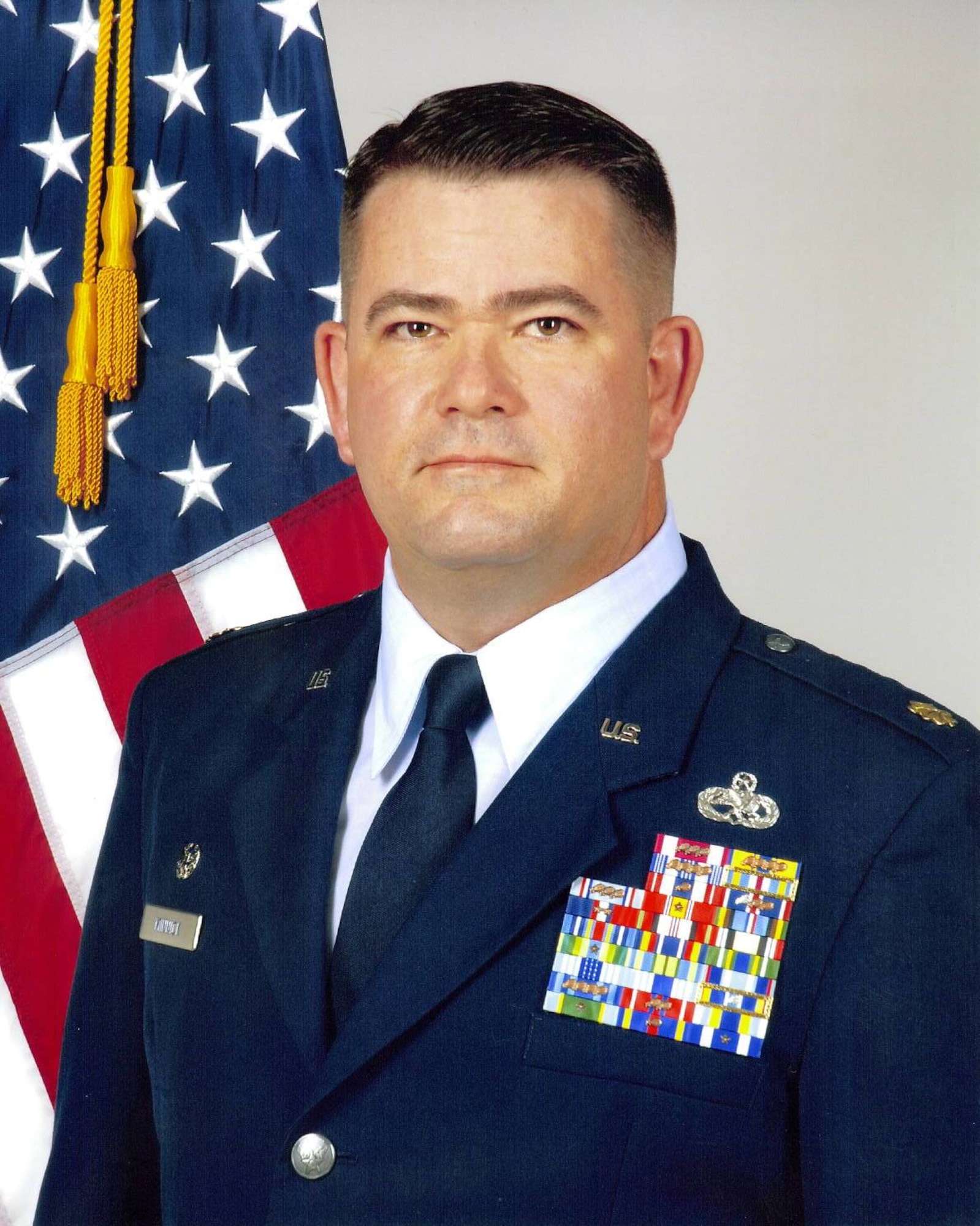 Maj. Dwight Minnick, 552nd Maintenance Operations Squadron Commander 