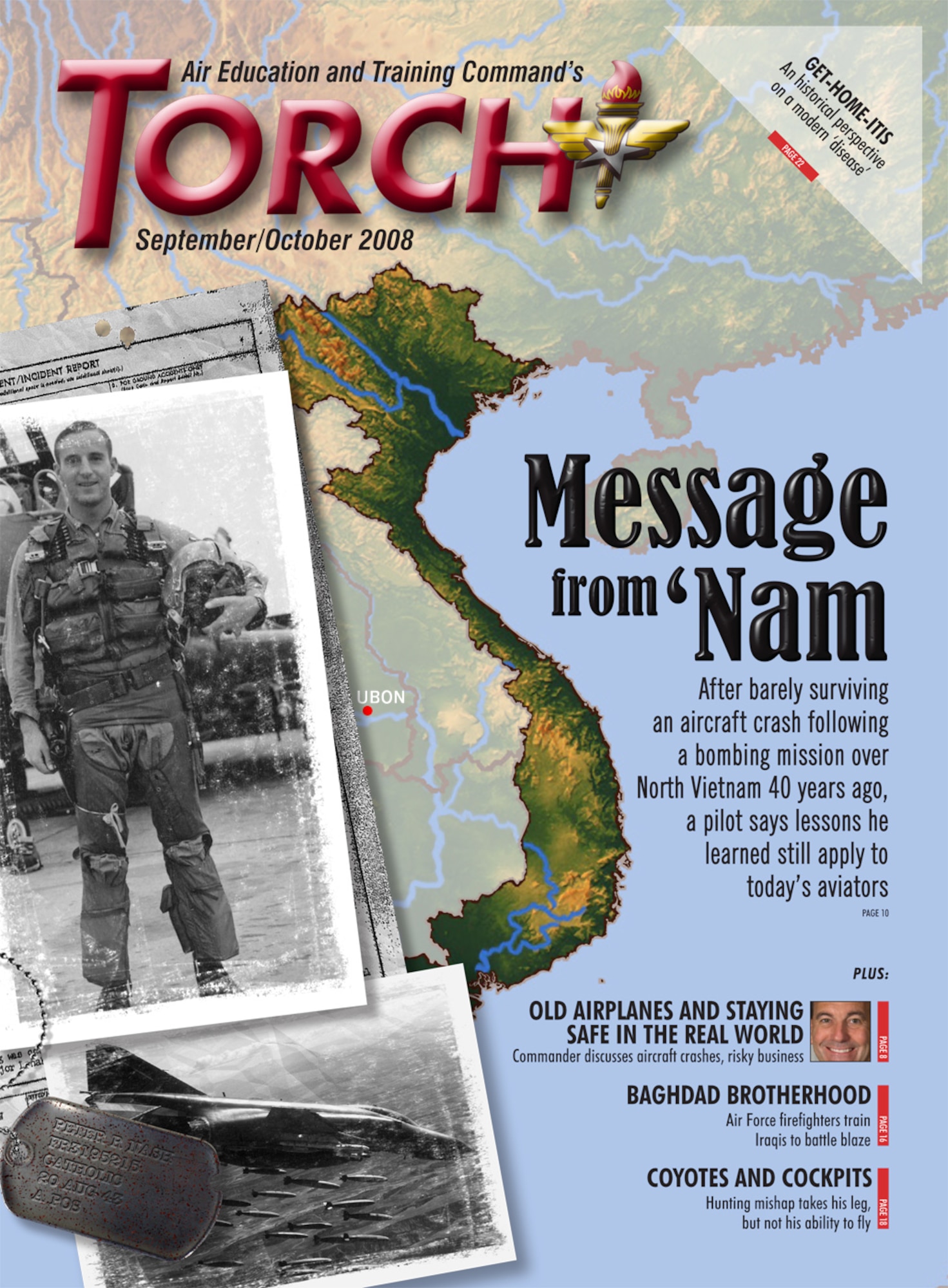 Torch Magazine Cover Sep-Oct 2008 (digital composite by David M. Stack)