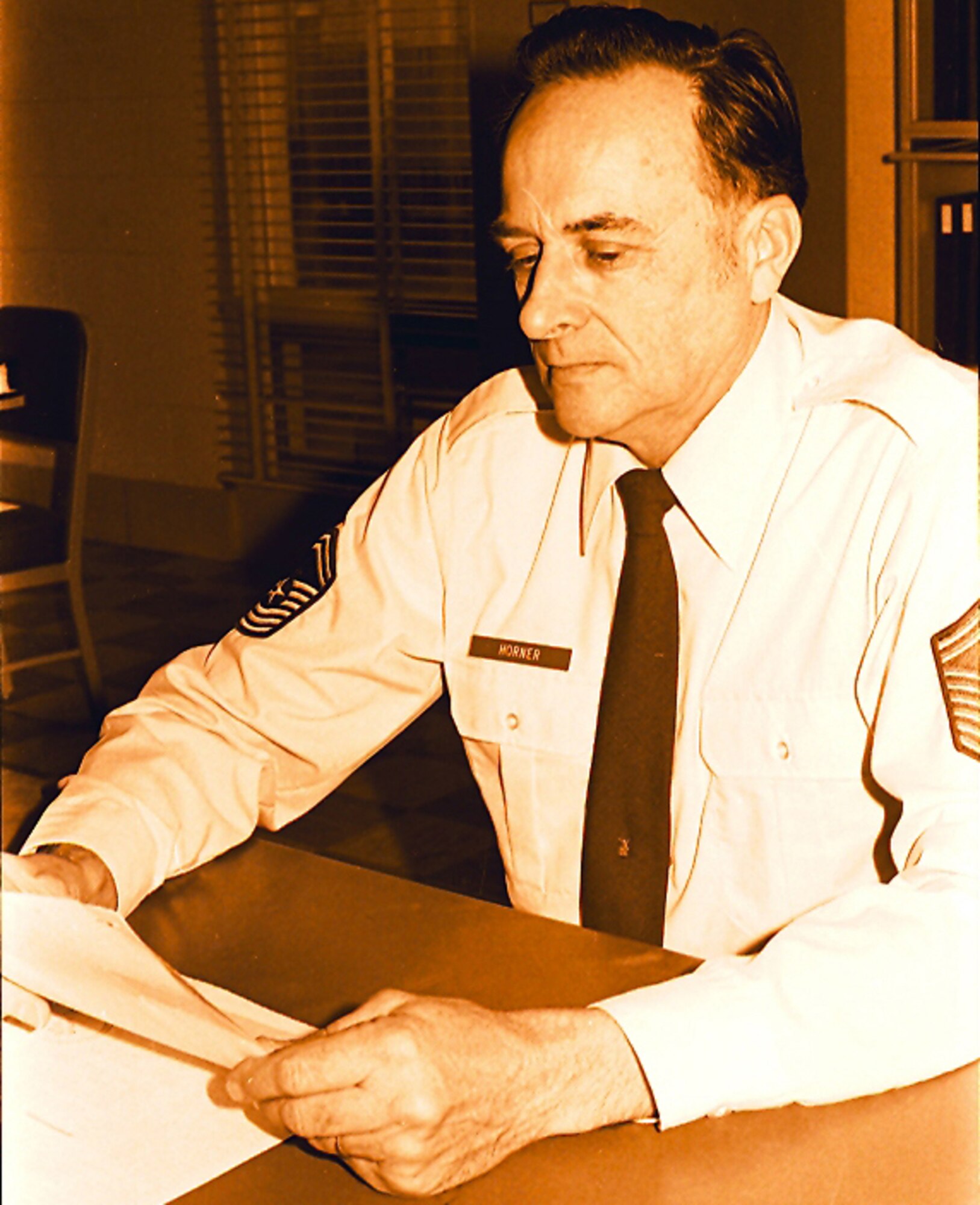 Chief Master Sergent Kenneth Horner - a "founding member" of the 190th ARW