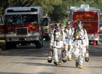 Participants at an exercise staged at Randolph AFB on Oct. 21. (U.S. Air Force photo by Steve White)