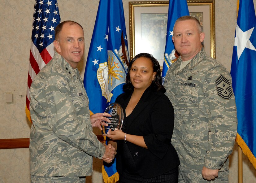 Civilian of the Quarter (CAT I) – Ms. Samassa Law, AFDW/A6PR, Budget Technician