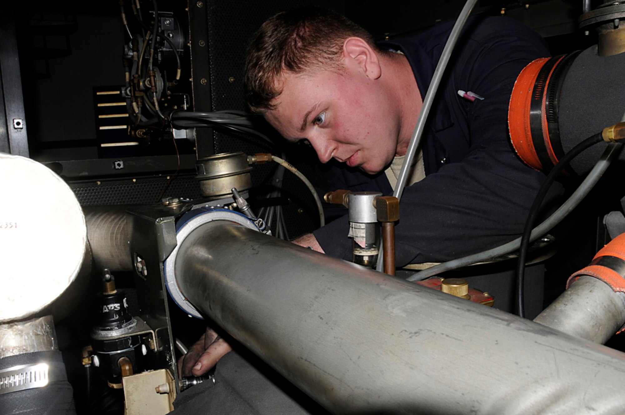 Senior Airman Michael Gorske, 48th Equipment Maintenance Squadron aerospace ground equipment journeyman, was nominated for the Liberty spotlight by his chain of command because he portrays the Air Force core value of "Excellence in All We Do." 
