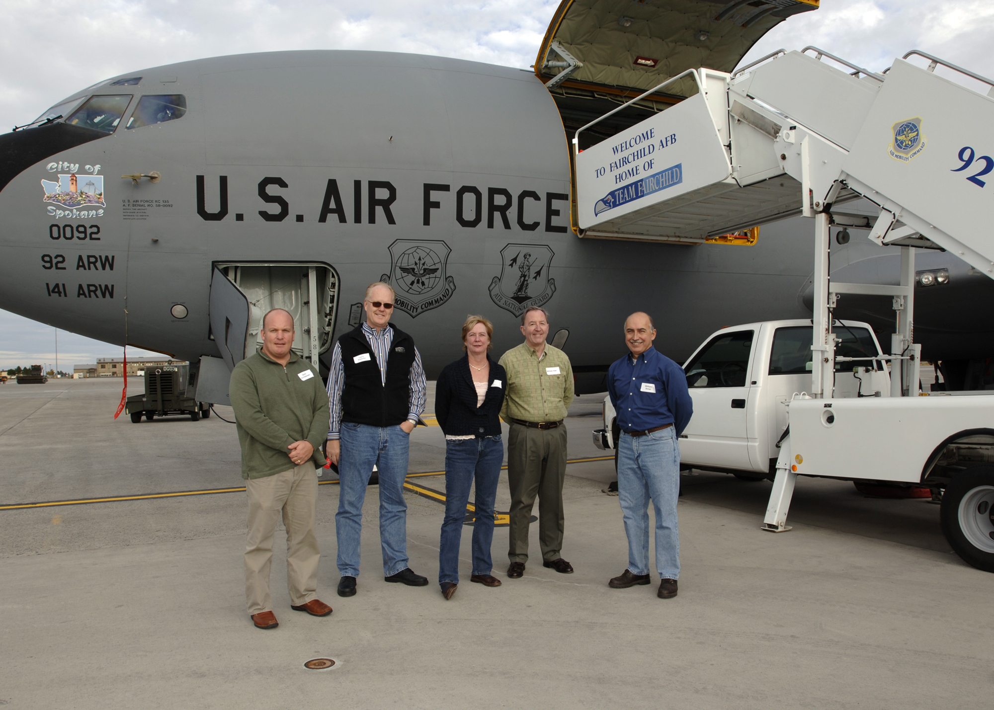 Honorary Commanders tour 92nd MXG > Fairchild Air Force Base > Article