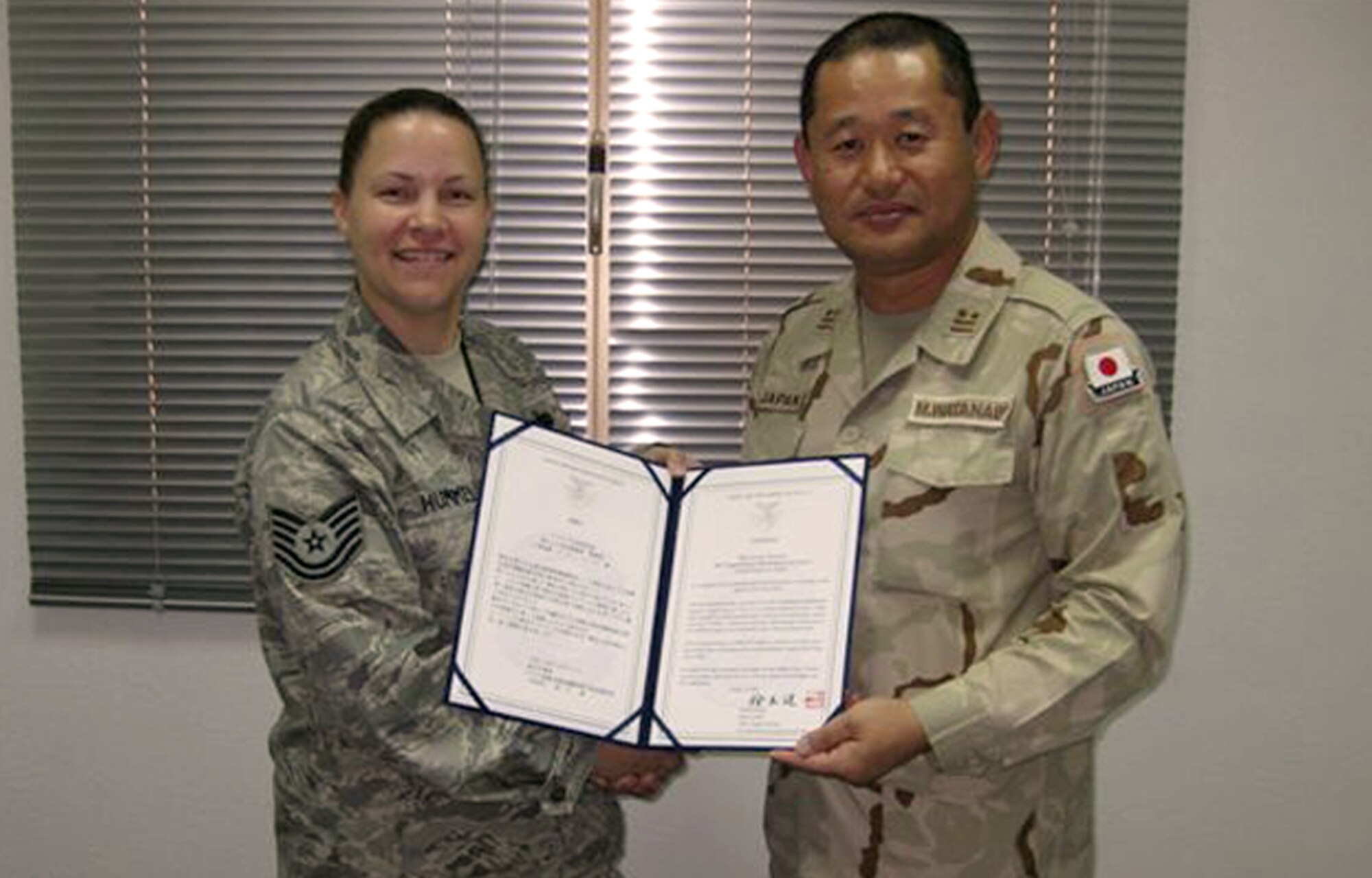 SOUTHWEST ASIA -- Tech. Sgt. Lauren Hummel (U.S. Air Force courtesy photo)