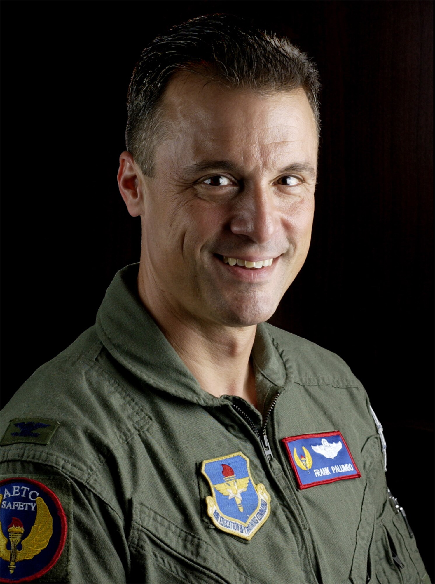 PASSING THE TORCH - Col. Frank A. Palumbo Jr., AETC Director of Safety